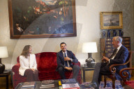 Portuguese President Receives In Audience Rui Rocha Representative Of Political Party IL Following Election Results