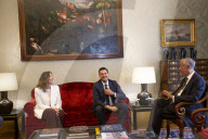 Portuguese President Receives In Audience Rui Rocha Representative Of Political Party IL Following Election Results