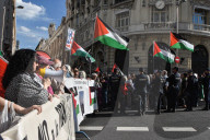 Protests In Madrid Against Arms Sales To Israel