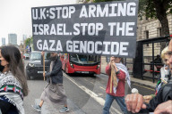 Palestinian Protest at UK Treasury