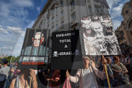 Protests In Madrid Against Arms Sales To Israel