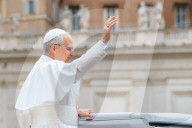 Pope Leo XIV Holds His First Wednesday Weekly Audience In St. Peter's Square