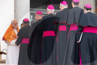 Pope Leo XIV Holds His First Wednesday Weekly Audience In St. Peter's Square