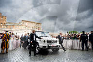 Pope Leo XIV Holds His First Wednesday Weekly Audience In St. Peter's Square