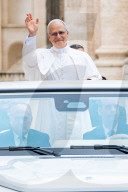 Pope Leo XIV Holds His First Wednesday Weekly Audience In St. Peter's Square