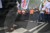 Steel Workers Rally In Warsaw.