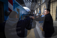 Solidarity Train With Donations For The Flood Victims Of San Cayetano, Campana, Buenos Aires Province