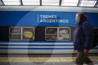 Solidarity Train With Donations For The Flood Victims Of San Cayetano, Campana, Buenos Aires Province
