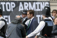 Palestinian Protest at the Treasury