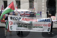 Palestinian Protest at the Treasury