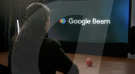 Google  3D video conferencing with auto translation