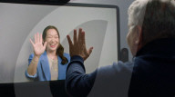 Google  3D video conferencing with auto translation