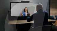 Google  3D video conferencing with auto translation