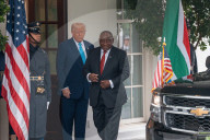 South African President Ramaphosa Visits White House