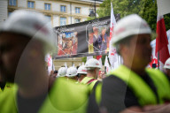 Metal Industry Protest In Warsaw