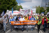 Metal Industry Protest In Warsaw