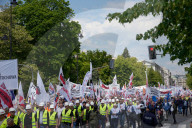 Metal Industry Protest In Warsaw