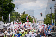 Metal Industry Protest In Warsaw