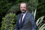 President Of Cyprus Nikos Christodoulides Visits Downing Street In London