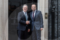 President Of Cyprus Nikos Christodoulides Visits Downing Street In London