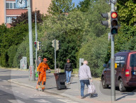 Street Cleaner In Prague
