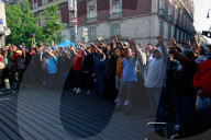 Teachers Block National Palace To Demand Repeal Of The 2007 ISSSTE Law
