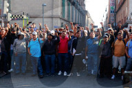 Teachers Block National Palace To Demand Repeal Of The 2007 ISSSTE Law