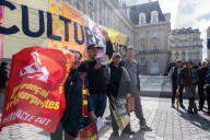 Demonstration By The Cultural Sector Against Austerity