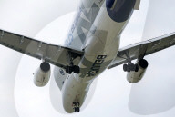 Airbus Beluga XL2 landing at Toulouse Airport