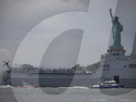 NYC Fleet Week Parade Of Ships