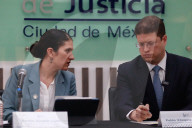Press Conference After Murder Of Clara Brugada's Private Secretary
