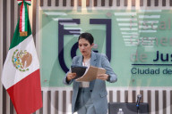 Press Conference After Murder Of Clara Brugada's Private Secretary