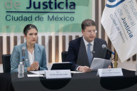 Press Conference After Murder Of Clara Brugada's Private Secretary