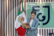 Press Conference After Murder Of Clara Brugada's Private Secretary