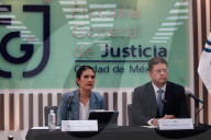 Press Conference After Murder Of Clara Brugada's Private Secretary