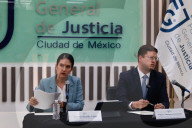Press Conference After Murder Of Clara Brugada's Private Secretary