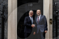 Prime Minister Keir Starmer meets Nikos Christodoulides