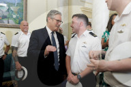 Prime Minister Keir Starmer meets the HMS Vanguard crew