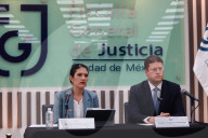 Press Conference After Murder Of Clara Brugada's Private Secretary