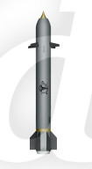 Jet powered 4,320 kmh artillery shell with 150km range