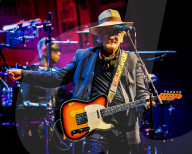 Daryl Hall - despite strained vocals, this 80s pop legend isn't totally out of touch.