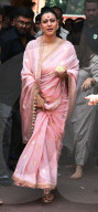  Bollywood Actress Kajal At Dakshineswar Temple In Kolkata, India