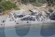 Preveli Beach In Crete Island