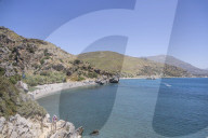 Preveli Beach In Crete Island
