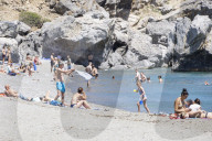 Preveli Beach In Crete Island