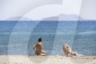 Preveli Beach In Crete Island