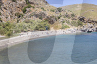 Preveli Beach In Crete Island