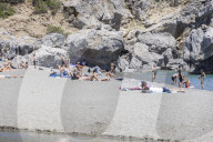 Preveli Beach In Crete Island