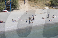 Preveli Beach In Crete Island