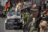 Tricolor Flag Bike Rally To Highlight The Success Of Indian Military's "Operation Sindoor" In Kashmir
